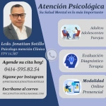 Lcdo. Jonattan Sotillo - Psicólogo mención Clínica